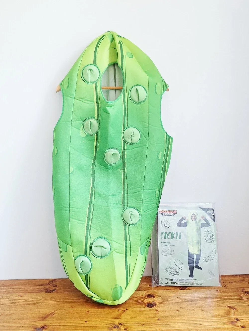 Spooktacular Creations Kids Pickle Halloween Costume - Child Medium (8–10)
